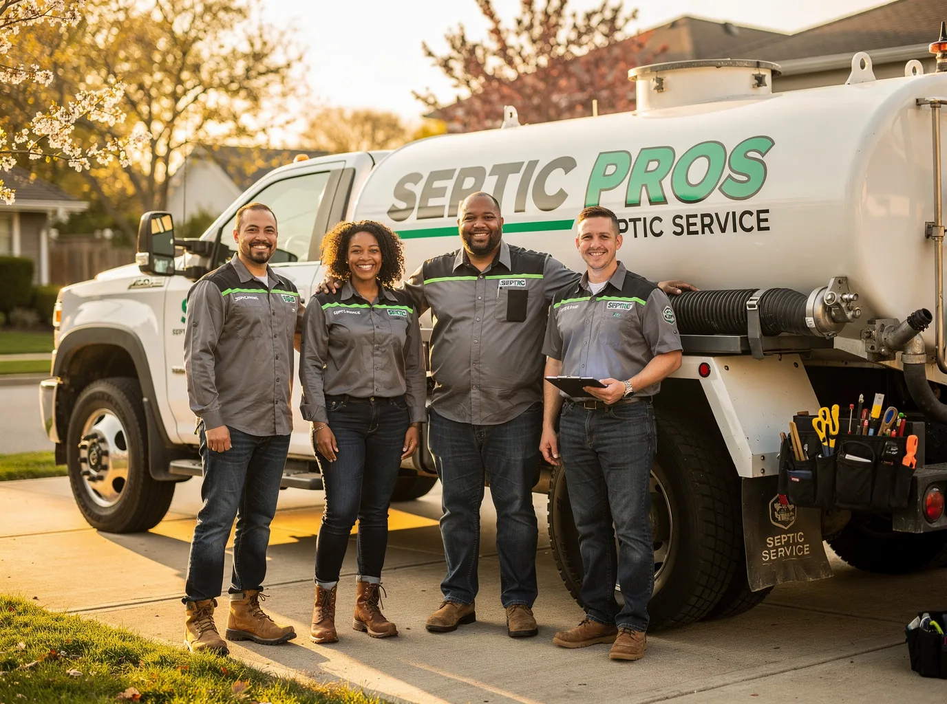 Septic Tank Pumping company in Clontarf, MN